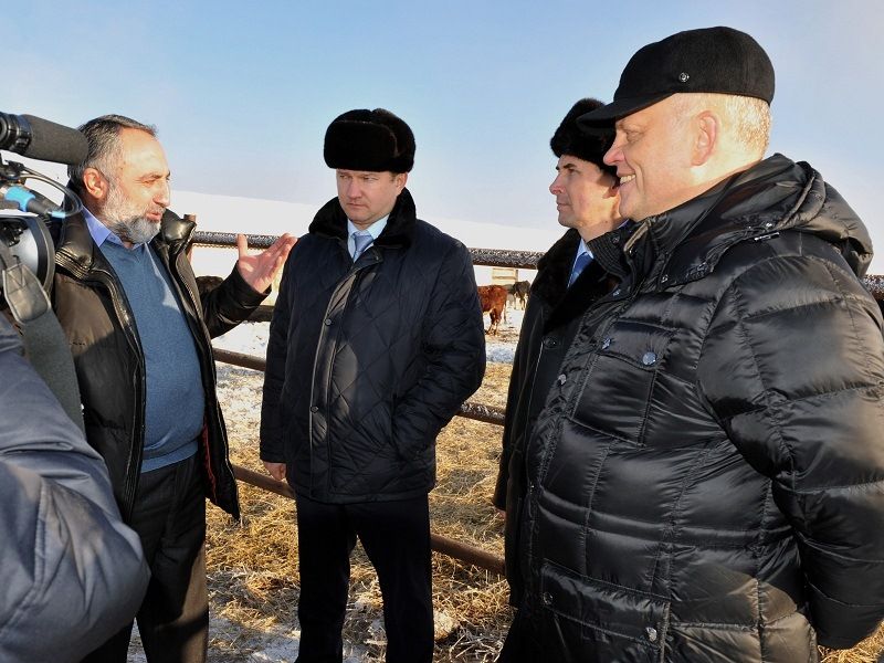 Губернатор Виктор Назаров поручил проработать программу поддержки мясного животноводства на севере Омской области